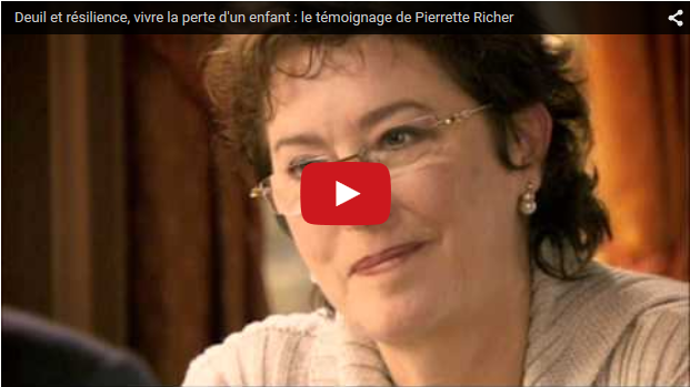 Témoignage d’une mère en deuil : Pierrette Richer à Vivre son deuil Suisse