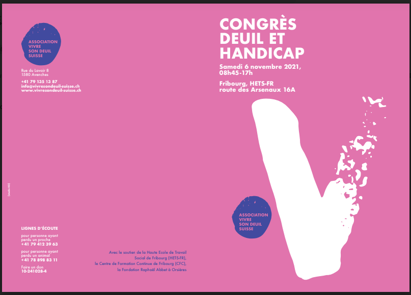 Suisse: Congrès deuil et handicap