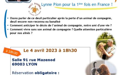 LYON : Conférence Deuil animalier avec Lynne Pion