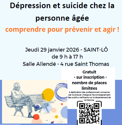 Colloque – Dépression et suicide chez la personne âgée
