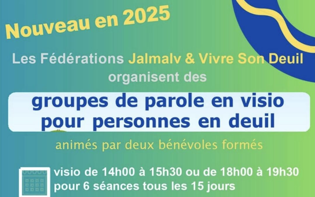 Soutien au deuil en visioconférence – Groupes d’échanges